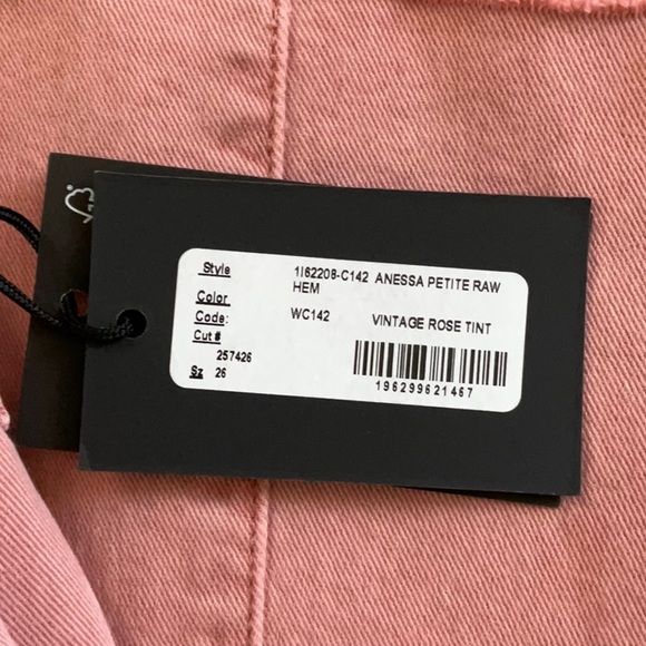 PAIGE Anessa High-Rise Crop Wide-Leg Jeans 26P NWT - Picture 9 of 9